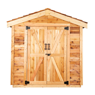 Medium Wood Sheds You'll Love in 2020 | Wayfair